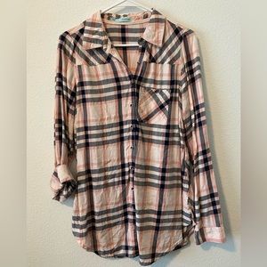 Maurice’s pink flannel